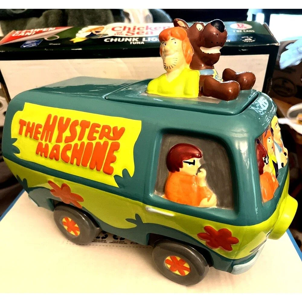 The Mystery Machine SCOOBY DOO Cookie Jar  Hanna-Barbera Warner Brothers. Clean!